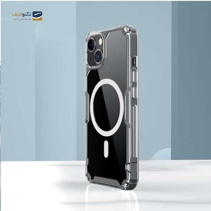 کاور گوشی اپل iPhone 13 نیلکین مدل Nature TPU Pro Magnetic Case  - Nillkin Nature TPU Pro Magnetic Case For iPhone 13