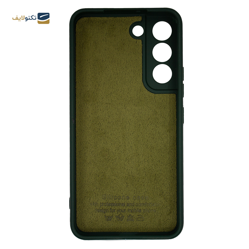 کاور سیلیکونی محافظ لنزدار مناسب برای گوشی موبایل سامسونگ Galaxy S22 5G	 - کاور سیلیکونی محافظ لنزدار مناسب برای گوشی موبایل سامسونگ Galaxy S22 5G	