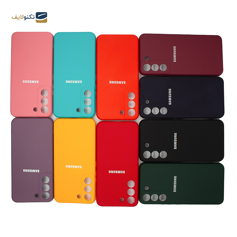 کاور سیلیکونی محافظ لنزدار مناسب برای گوشی موبایل سامسونگ Galaxy S22 5G	 - کاور سیلیکونی محافظ لنزدار مناسب برای گوشی موبایل سامسونگ Galaxy S22 5G	