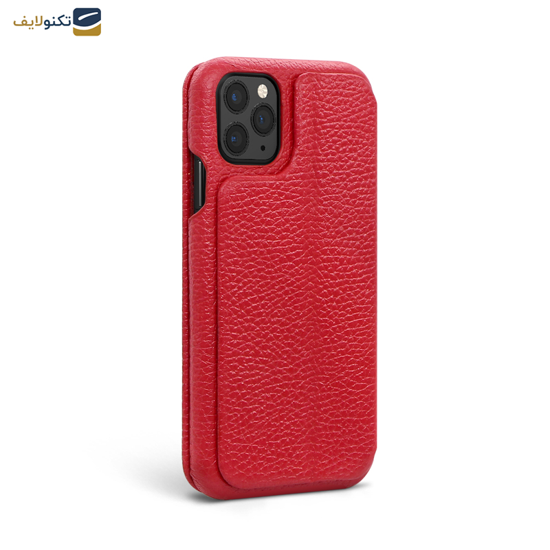 کیف کلاسوری گوشی اپل iPhone 11 Pro Max اگرت مدل Floater چرمی - Egret Floater Genuine Leather Stand Folder Bag For Apple iPhone 11 Pro Max