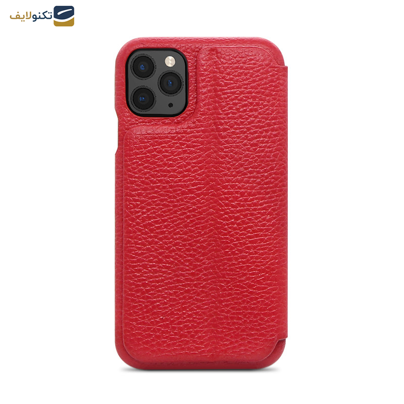کیف کلاسوری گوشی اپل iPhone 11 Pro Max اگرت مدل Floater چرمی - Egret Floater Genuine Leather Stand Folder Bag For Apple iPhone 11 Pro Max