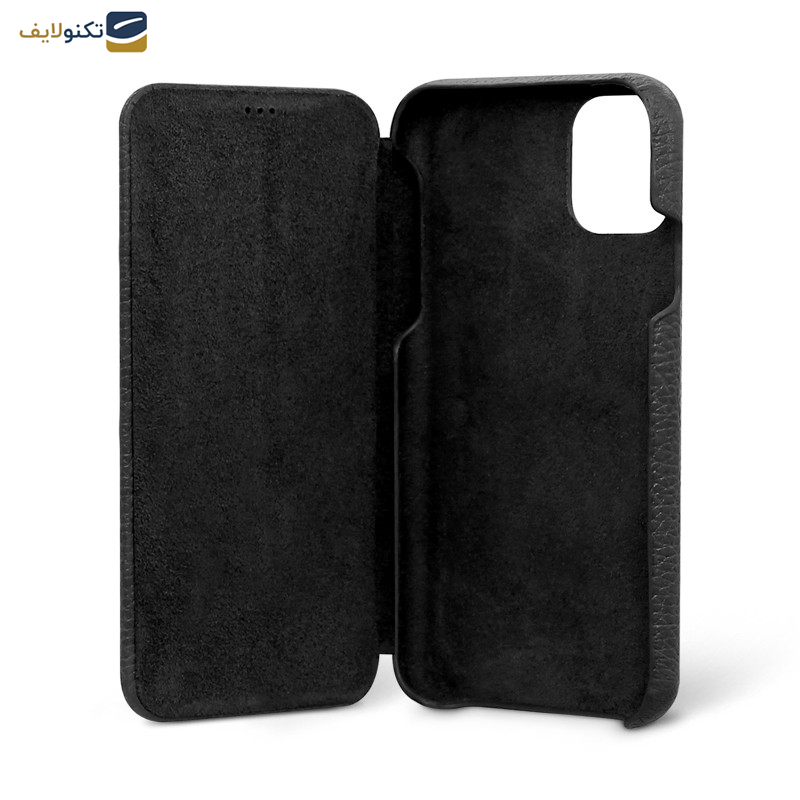 کیف کلاسوری گوشی اپل iPhone 11 Pro Max اگرت مدل Floater چرمی - Egret Floater Genuine Leather Stand Folder Bag For Apple iPhone 11 Pro Max