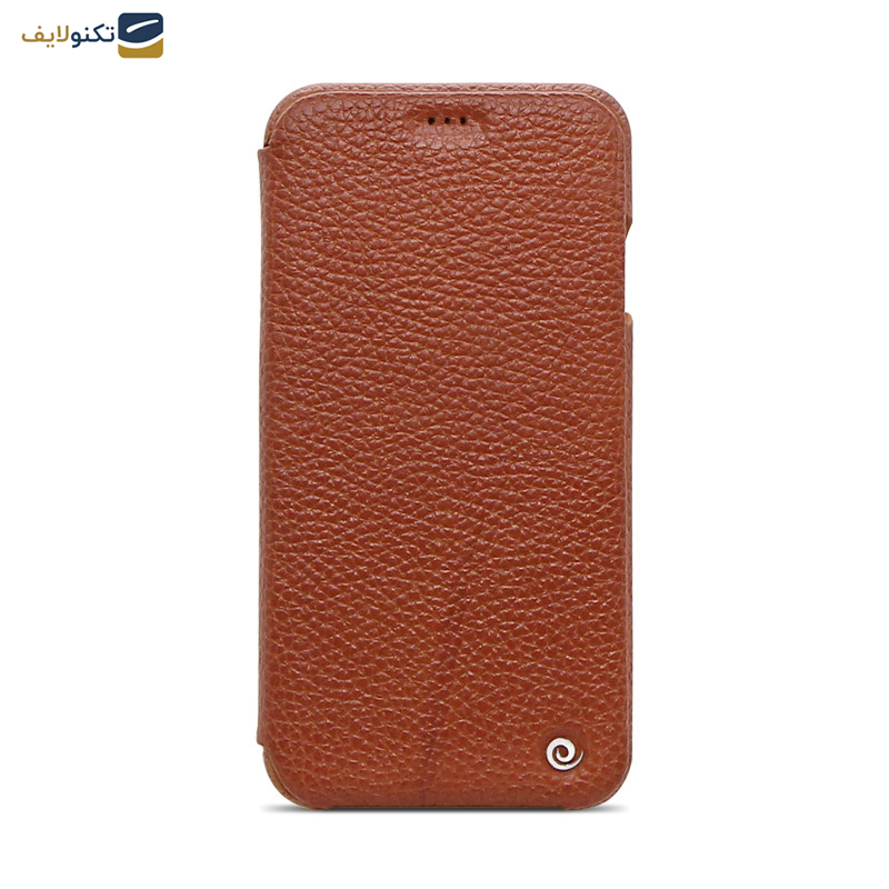 کیف کلاسوری گوشی اپل iPhone X - Xs اگرت مدل Floater چرمی - Egret Floater Genuine Leather Stand Folder Bag For Apple iPhone X - Xs