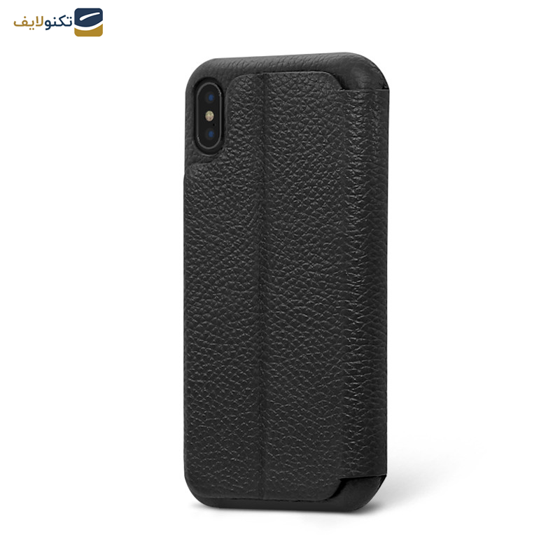 کیف کلاسوری گوشی اپل iPhone X - Xs اگرت مدل Floater چرمی - Egret Floater Genuine Leather Stand Folder Bag For Apple iPhone X - Xs
