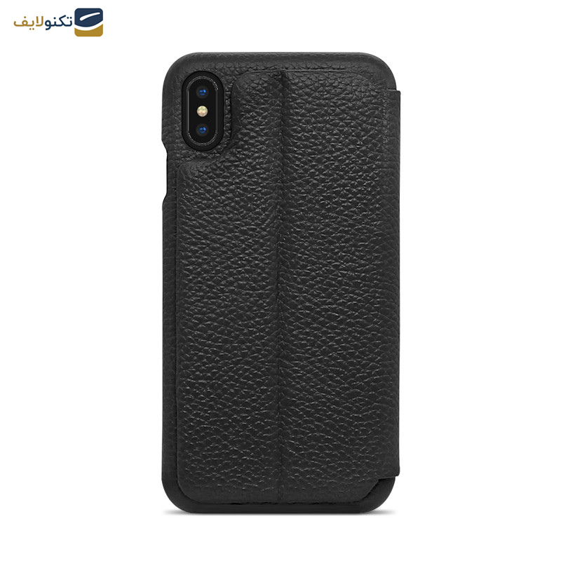 کیف کلاسوری گوشی اپل iPhone X - Xs اگرت مدل Floater چرمی - Egret Floater Genuine Leather Stand Folder Bag For Apple iPhone X - Xs