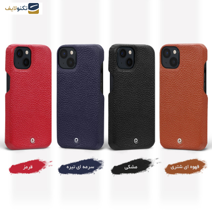 کاور گوشی اپل iPhone 13 Mini اگرت مدل Floater چرمی - 