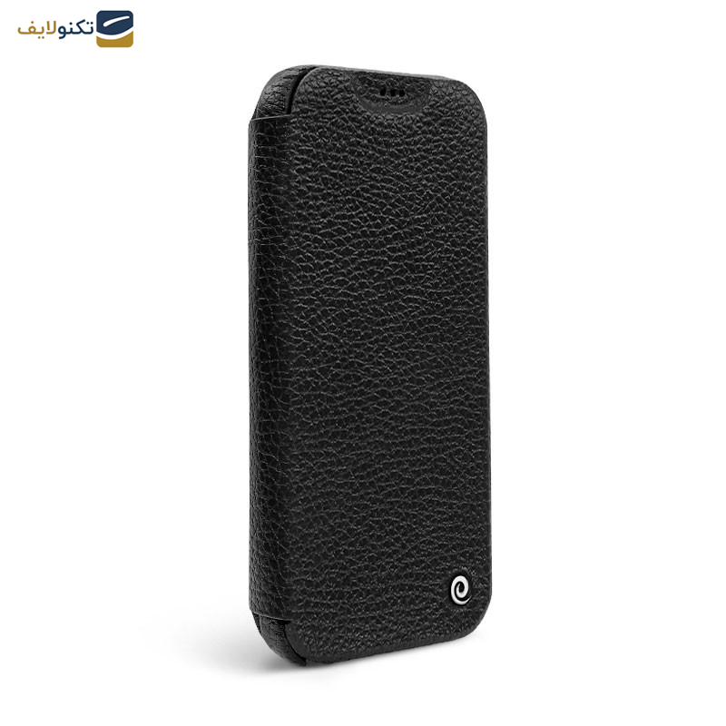 کیف کلاسوری گوشی اپل iPhone 12 mini اگرت مدل Floater چرمی  - Egret Floater Genuine Leather Stand Folder Bag For Apple iPhone 12 mini