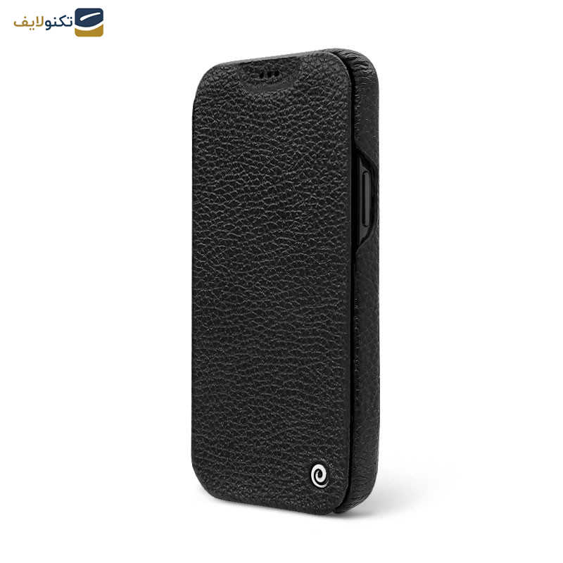 کیف کلاسوری گوشی اپل iPhone 12 mini اگرت مدل Floater چرمی  - Egret Floater Genuine Leather Stand Folder Bag For Apple iPhone 12 mini