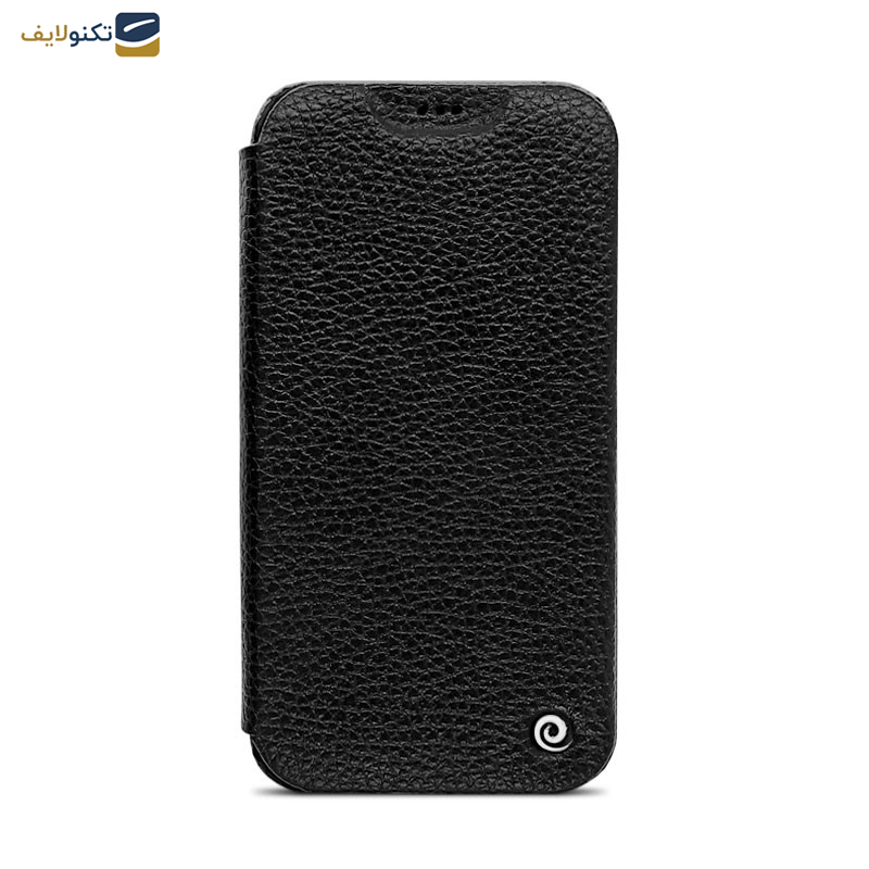 کیف کلاسوری گوشی اپل iPhone 12 mini اگرت مدل Floater چرمی  - Egret Floater Genuine Leather Stand Folder Bag For Apple iPhone 12 mini