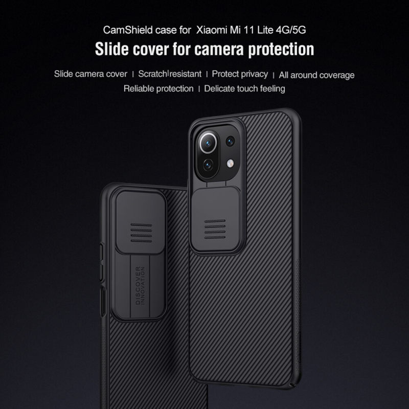 کاور گوشی  شیائومی 11 Lite NE 5G / 11 Lite 5G / 11 Lite 4G نیلکین مدل Camshield - Nillkin Camshield Cover for 11 Lite NE 5G / 11 Lite 5G / 11 Lite 4G