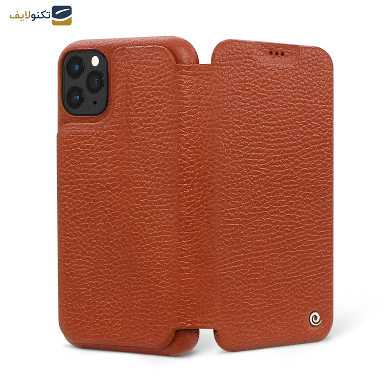 کیف کلاسوری گوشی موبایل اپل iPhone 11 Pro اگرت مدل Floater چرمی - Egret Floater Genuine Leather Stand Folder Bag For Apple iPhone 11 Pro