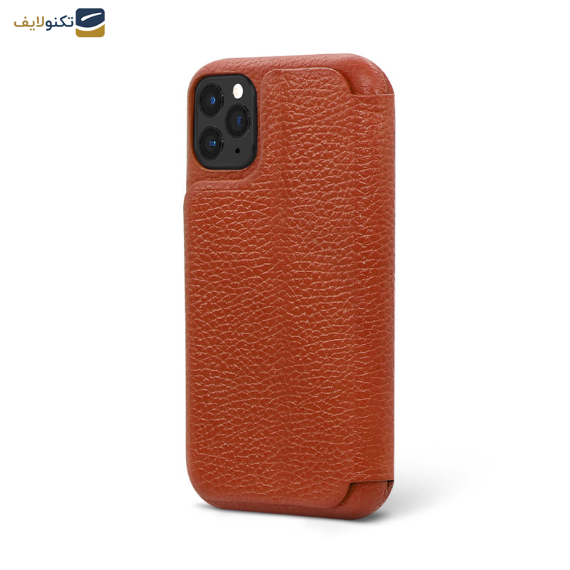کیف کلاسوری گوشی موبایل اپل iPhone 11 Pro اگرت مدل Floater چرمی - Egret Floater Genuine Leather Stand Folder Bag For Apple iPhone 11 Pro