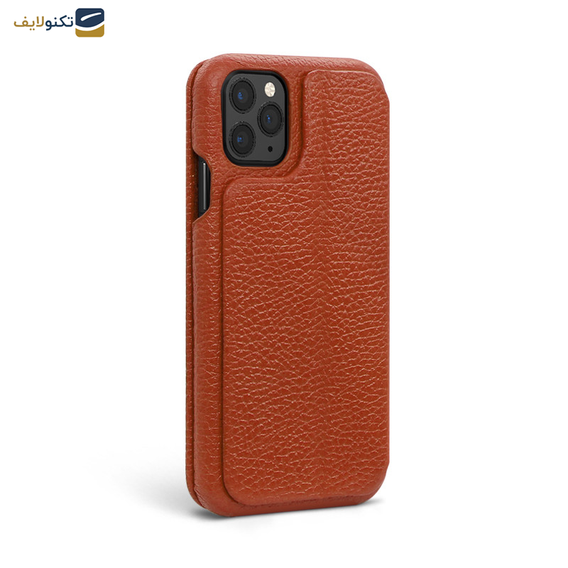 کیف کلاسوری گوشی موبایل اپل iPhone 11 Pro اگرت مدل Floater چرمی - Egret Floater Genuine Leather Stand Folder Bag For Apple iPhone 11 Pro