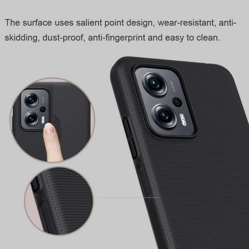 کاور گوشی شیائومی Poco X4 GT 5G/Redmi Note 11T Pro/Redmi Note 11T Pro Plus/Redmi K50i 5G نیلکین مدل Super Frosted Shield  - Nillkin Super Frosted Shield cover for Poco X4 GT 5G/Redmi Note 11T Pro/Redmi Note 11T Pro Plus/Redmi K50i 5G