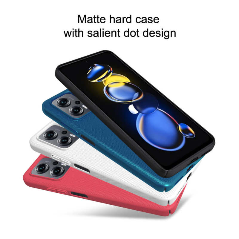 کاور گوشی شیائومی Poco X4 GT 5G/Redmi Note 11T Pro/Redmi Note 11T Pro Plus/Redmi K50i 5G نیلکین مدل Super Frosted Shield  - Nillkin Super Frosted Shield cover for Poco X4 GT 5G/Redmi Note 11T Pro/Redmi Note 11T Pro Plus/Redmi K50i 5G