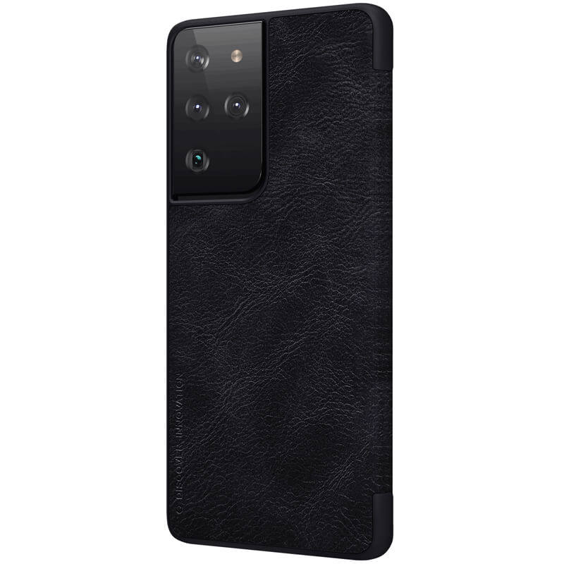 کیف کلاسوری گوشی سامسونگ گلکسی S21 Ultra نیلکین مدل Qin - Nillkin Qin Pro Case for Galaxy S21 Ultra