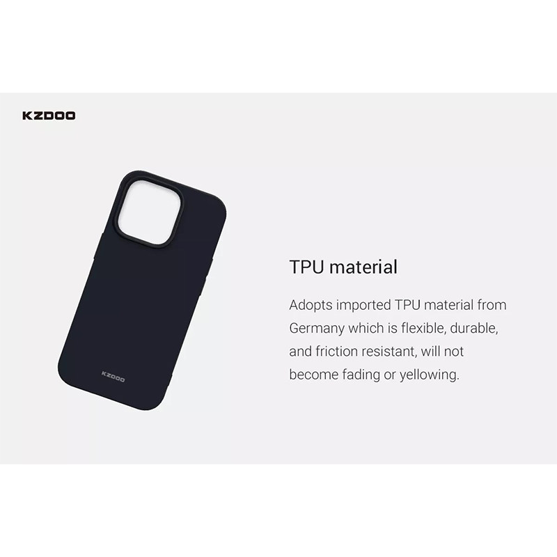 کاور گوشی اپل iPhone 14 Plus کی -زد دوو مدل Q series  - KZDOO Q series cover for iPhone 14 Plus