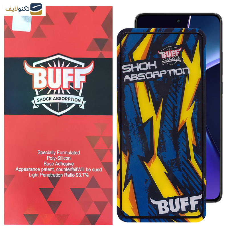 محافظ صفحه نمایش گوشی وان پلاس Nord CE4-Nord CE3-10R-10T-Ace Pro-Ace بوف مدل Shock-Shock - Buff Shock-Shock Glass Screen Protector For OnePlus Nord CE4-Nord CE3-10R-10T-Ace Pro-Ace