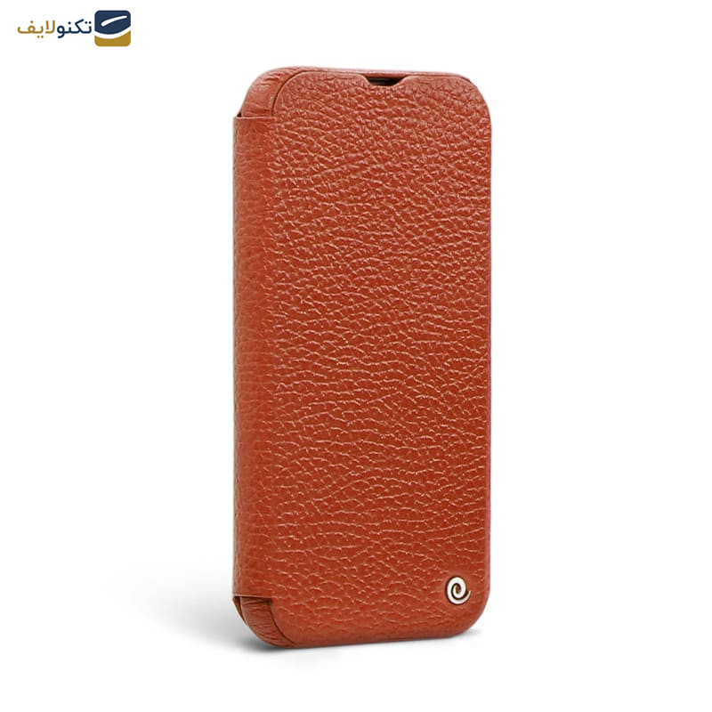 کیف کلاسوری گوشی اپل iPhone 13 Pro Max اگرت مدل Floater چرمی - Egret Floater Genuine Leather Stand Folder Bag For Apple iPhone 13 Pro Max