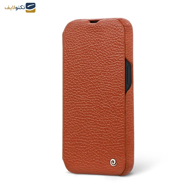 کیف کلاسوری گوشی اپل iPhone 13 Pro Max اگرت مدل Floater چرمی - Egret Floater Genuine Leather Stand Folder Bag For Apple iPhone 13 Pro Max
