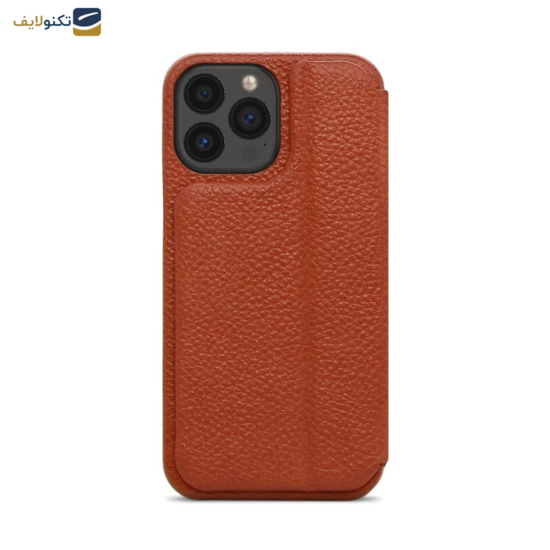 کیف کلاسوری گوشی اپل iPhone 13 Pro Max اگرت مدل Floater چرمی - Egret Floater Genuine Leather Stand Folder Bag For Apple iPhone 13 Pro Max