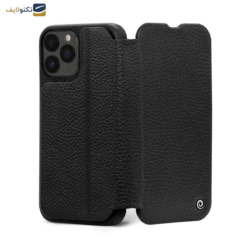 کیف کلاسوری گوشی اپل iPhone 13 Pro Max اگرت مدل Floater چرمی - Egret Floater Genuine Leather Stand Folder Bag For Apple iPhone 13 Pro Max