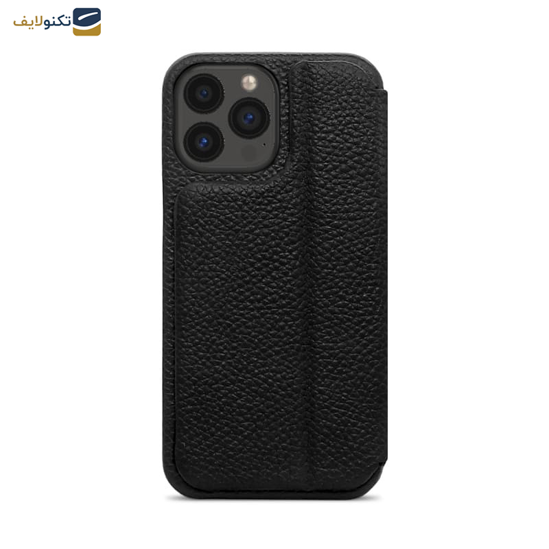 کیف کلاسوری گوشی اپل iPhone 13 Pro Max اگرت مدل Floater چرمی - Egret Floater Genuine Leather Stand Folder Bag For Apple iPhone 13 Pro Max