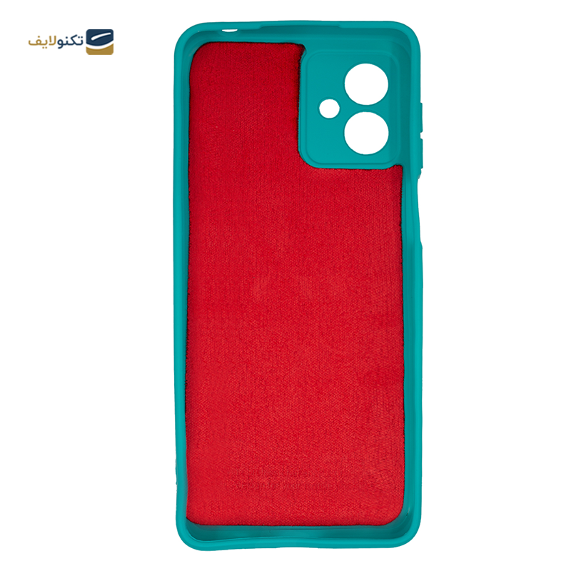 کاور گوشی موتورولا Moto G14 مدل سیلیکونی محافظ لنزدار - Silicone lens protector Cover For Motorola Moto G14