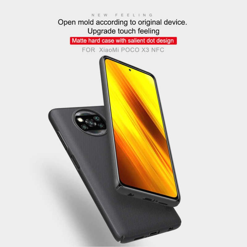 کاور گوشی شیائومی Poco X3 Pro/ X3 NFC نیلکین مدل Super Frosted Shield  - Nillkin Super Frosted Shield cover for Poco X3 Pro/ X3 NFC