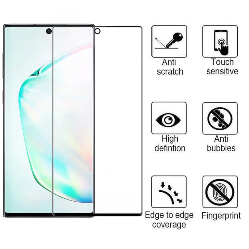 گلس گوشی سامسونگ Galaxy Note 10 Plus اپیکوی مات مدل Silicone-Matte - Epicoy Galaxy Note 10 Plus Silicone-Matte Screen Protector