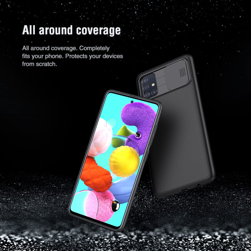 کاور گوشی سامسونگ گلکسی A51 نیلکین مدل CamShield  - Nillkin CamShield cover for Galaxy A51