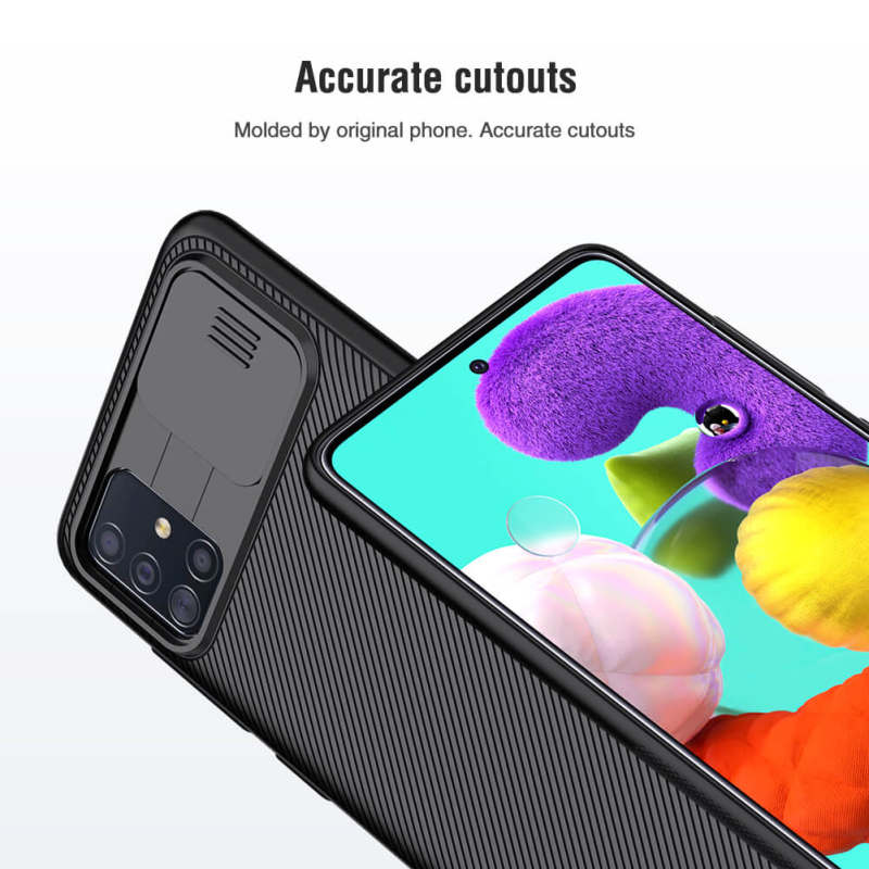 کاور گوشی سامسونگ گلکسی A51 نیلکین مدل CamShield  - Nillkin CamShield cover for Galaxy A51