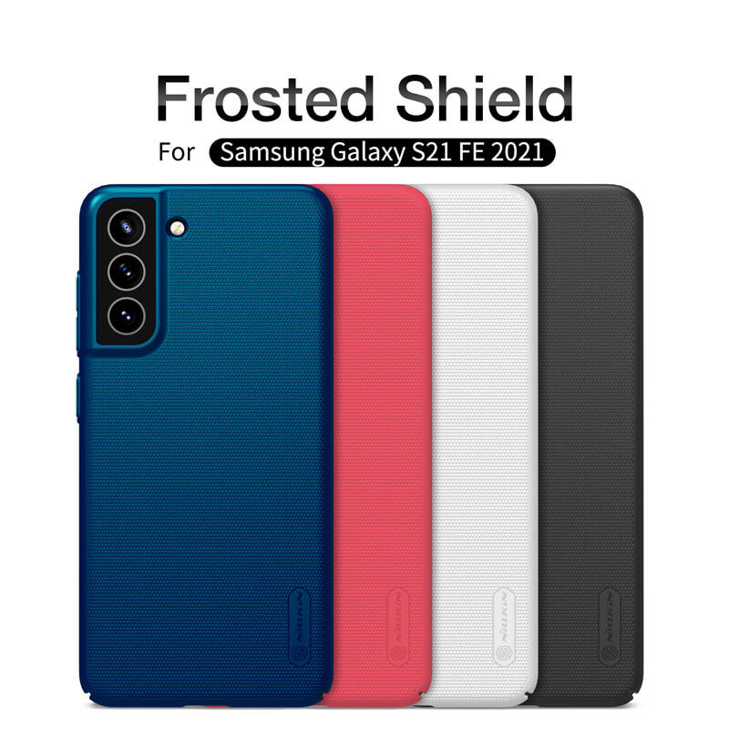 کاور گوشی سامسونگ گلکسی S21 FE نیلکین مدل Super Frosted Shield   - Nillkin Super Frosted Shield cover for Galaxy S21 FE