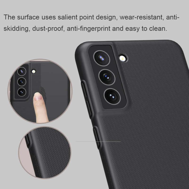 کاور گوشی سامسونگ گلکسی S21 FE نیلکین مدل Super Frosted Shield   - Nillkin Super Frosted Shield cover for Galaxy S21 FE