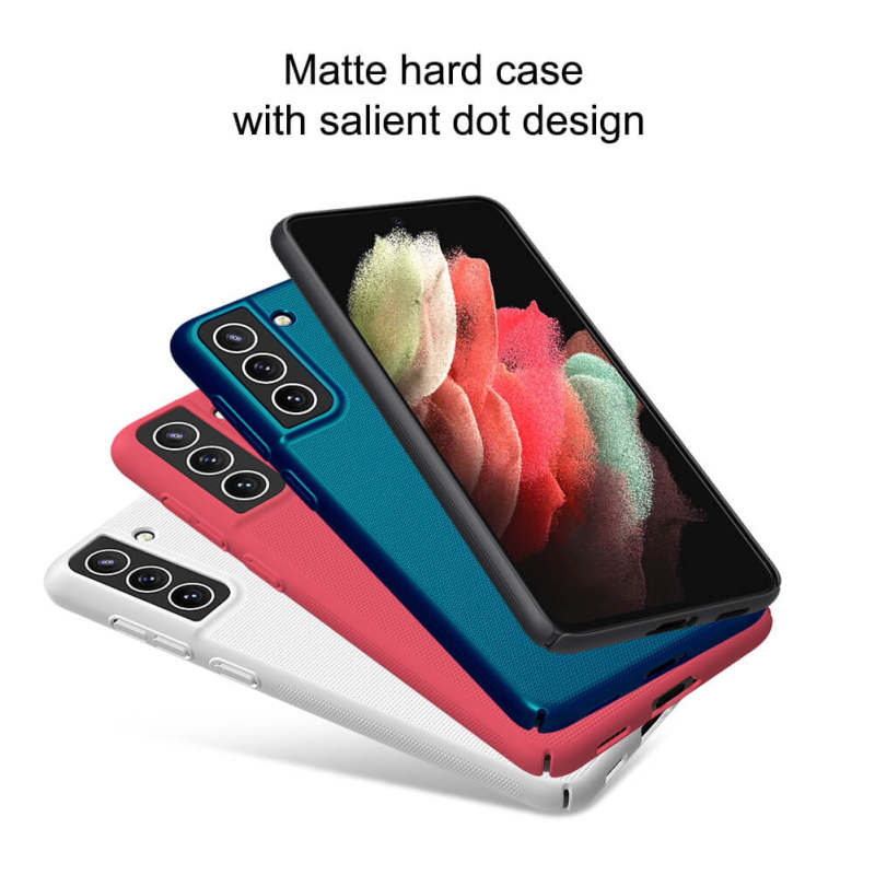 کاور گوشی سامسونگ گلکسی S21 FE نیلکین مدل Super Frosted Shield   - Nillkin Super Frosted Shield cover for Galaxy S21 FE