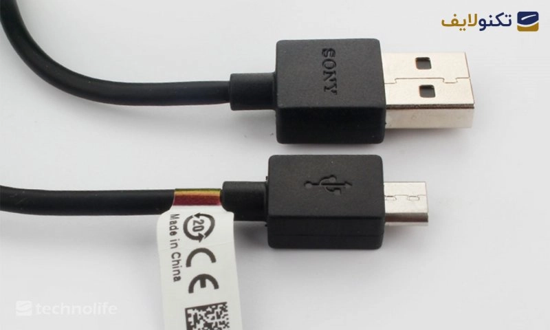 کابل USB سونی مدل EC803 - Sony EC803 USB To microUSB Cable 1m