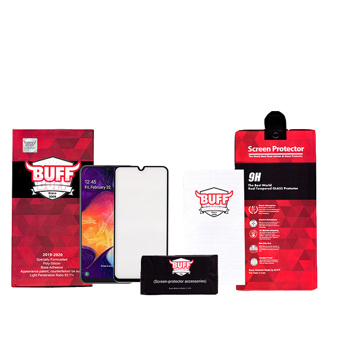 محافظ صفحه نمایش گوشی سامسونگ Galaxy A50 بوف سرامیکی مدل CF9 - buff Galaxy A50 CF9 Ceramic Screen Protector