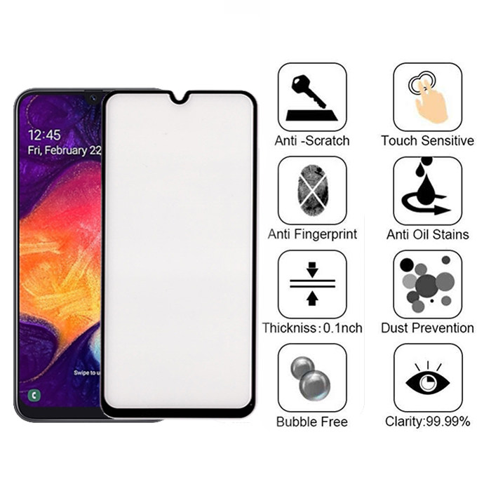 محافظ صفحه نمایش گوشی سامسونگ Galaxy A50 بوف سرامیکی مدل CF9 - buff Galaxy A50 CF9 Ceramic Screen Protector