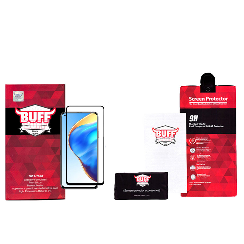 گلس گوشی شیائومی MI 10T Pro بوف 5D مدل F33 - buff Redmi 10t Pro F33 5D Screen Protector