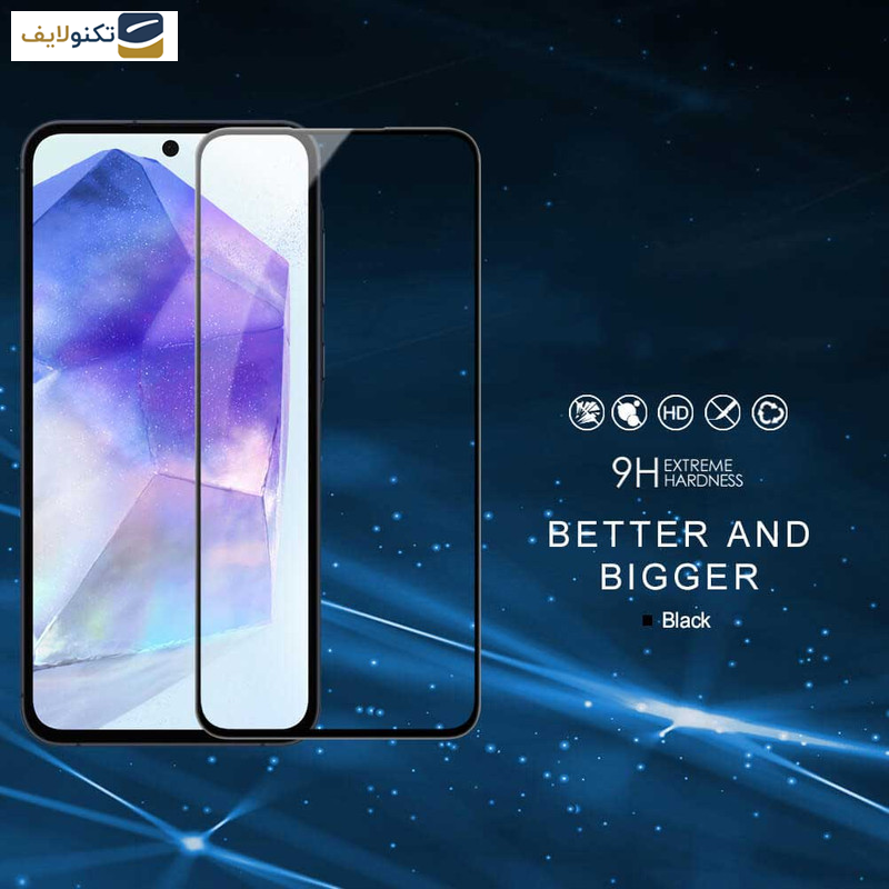 محافظ صفحه نمایش گوشی سامسونگ Galaxy A55 - A33 بوف مدل Mountain-G - Buff Mountain-G Glass Screen Protector For Samsung Galaxy A55 - A33