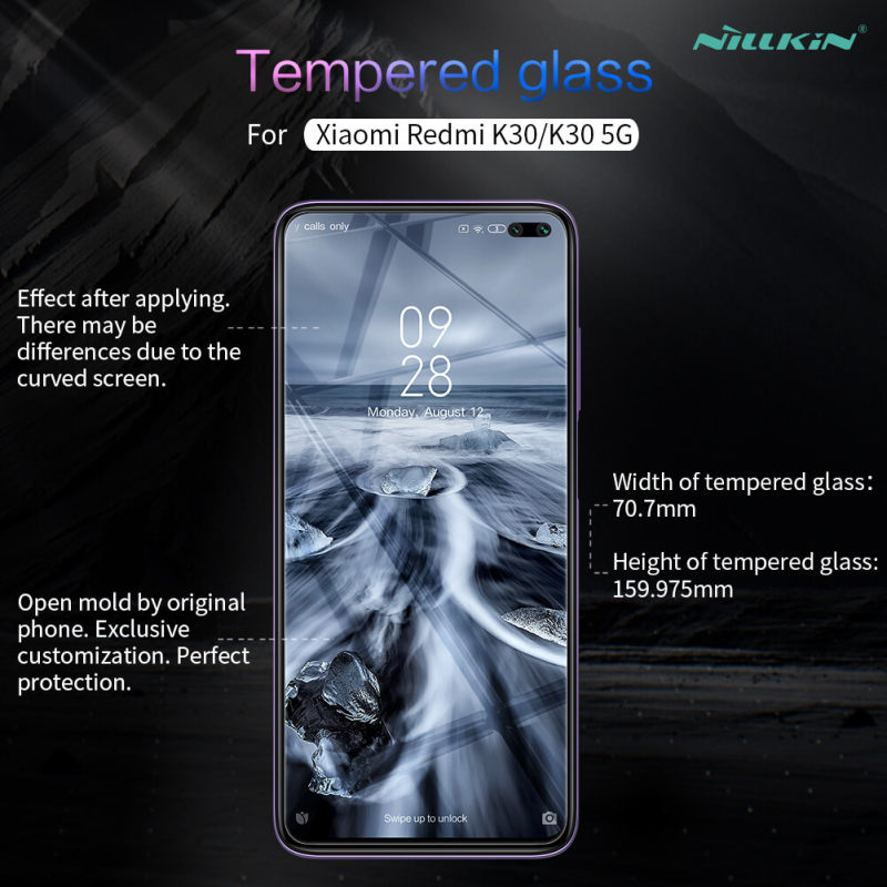 گلس گوشی شیائومی Redmi K30/K30 نیلکین مدل H plus Pro - Nillkin H plus Pro glass screen protector for Redmi K30/K30