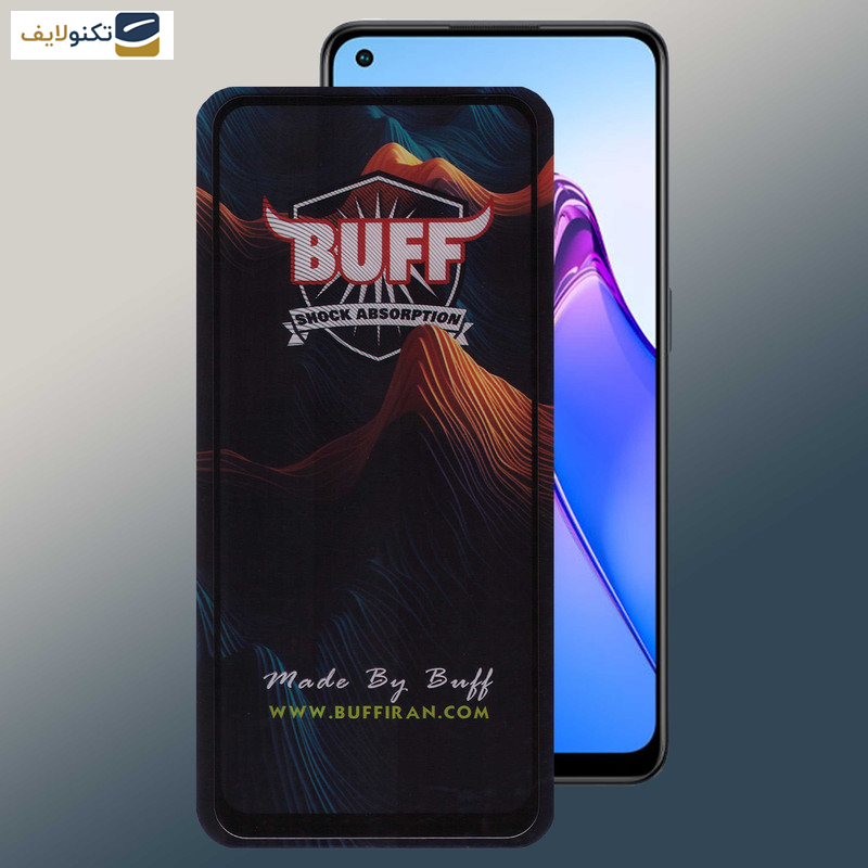 محافظ صفحه نمایش گوشی اوپو Reno 8 -Reno 5 4G-Reno 4-Reno 6 Z-Reno 6 بوف مدل Mountain-G - Buff Mountain-G Glass Screen Protector For Oppo Reno 8 -Reno 5 4G-Reno 4-Reno 6 Z-Reno 6