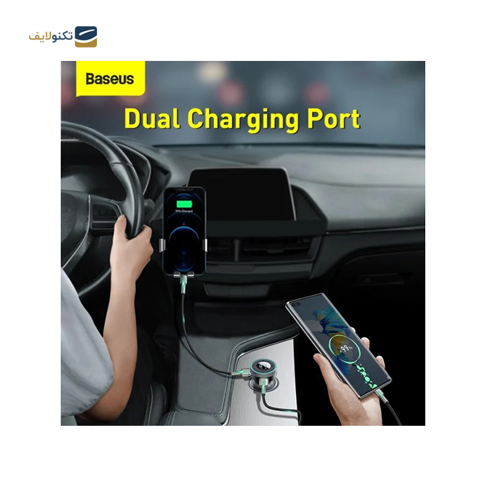  شارژر فندکی باسئوس مدل Enjoy Car Wireless MP3 Charger CCLH-01 - Enjoy Car Wireless MP3 Charger CCLH-01