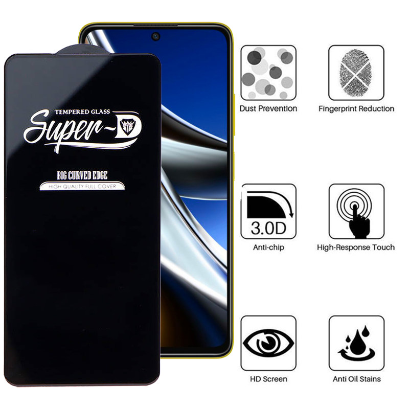 گلس گوشی شیائومی Poco X4 Pro 5G / Poco F3 / Redmi K40 / K40 Pro / K40 Pro Plus / 11i /11X /11 X Pro اپیکوی مدل Super 5D - Epicoy Super 5D Poco X4 Pro 5G / Poco F3 / Redmi K40 / K40 Pro / K40 Pro Plus / Mi11i / Mi11X / Mi 11 X Pro Screen Protector