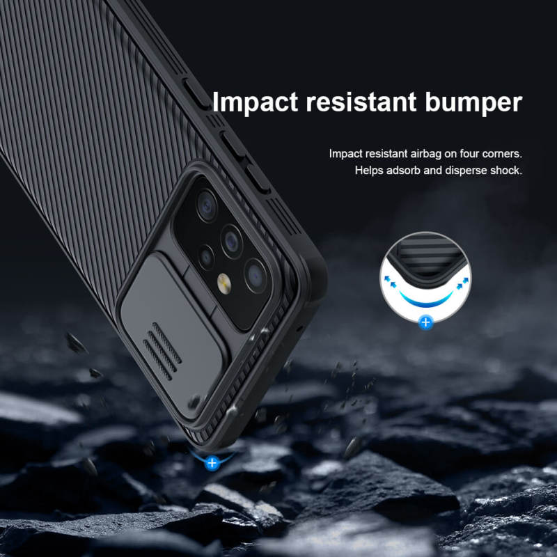 کاور گوشی سامسونگ Galaxy A52 4G / 5G نیلکین مدل CamShield Pro  - Nillkin CamShield Pro Cover For Samsung Galaxy A52 4G / 5G