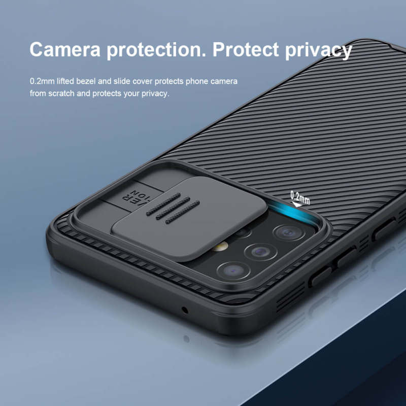 کاور گوشی سامسونگ Galaxy A52 4G / 5G نیلکین مدل CamShield Pro  - Nillkin CamShield Pro Cover For Samsung Galaxy A52 4G / 5G