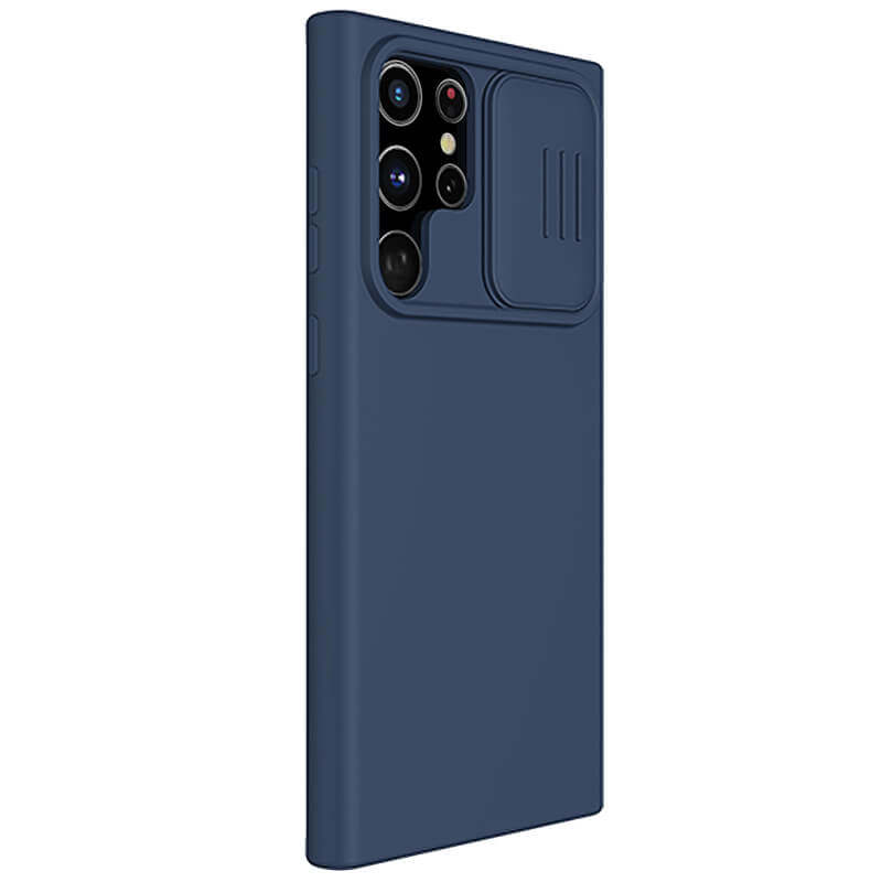 کاور گوشی سامسونگ Galaxy S22 Ultra نیلکین مدل CamShield Silky silicon   - Nillkin CamShield Silky silicon Cover For Samsung Galaxy S22 Ultra