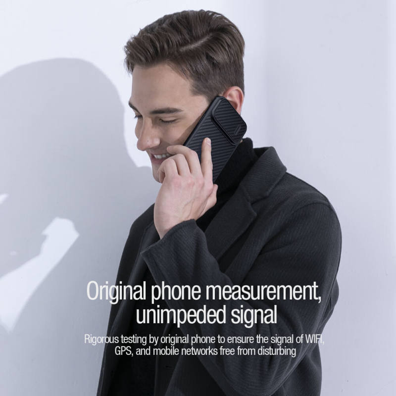 کاور گوشی اپل iPhone 13 / 14 نیلکین مدل Synthetic fiber S Case  - Nillkin Synthetic fiber S Case For iPhone 13 / 14