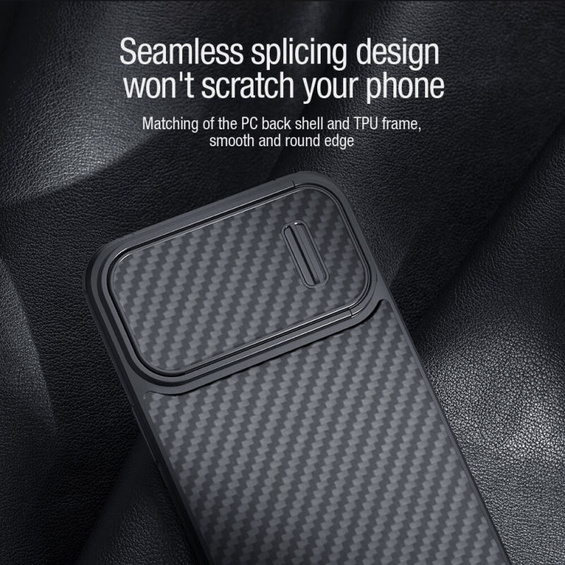 کاور گوشی اپل iPhone 13 / 14 نیلکین مدل Synthetic fiber S Case  - Nillkin Synthetic fiber S Case For iPhone 13 / 14