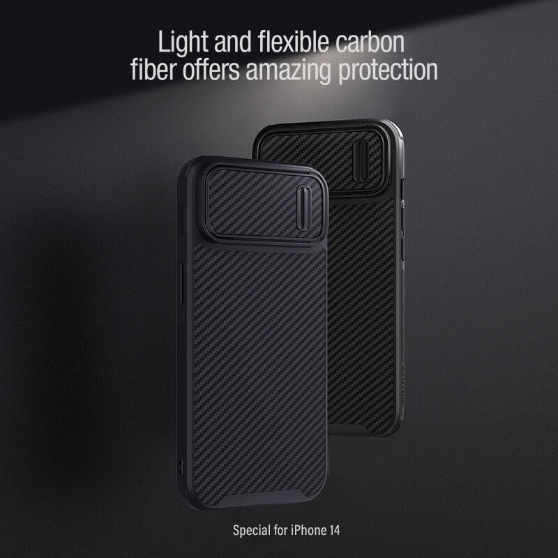 کاور گوشی اپل iPhone 13 / 14 نیلکین مدل Synthetic fiber S Case  - Nillkin Synthetic fiber S Case For iPhone 13 / 14